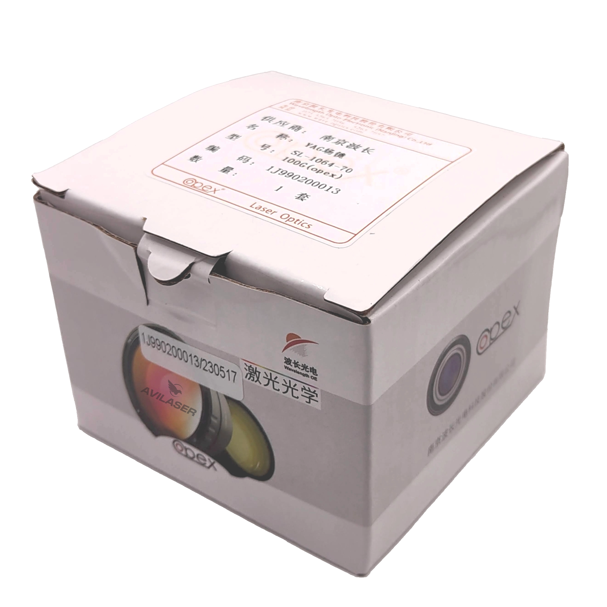 объектив opex 1064 нм f-theta (70x70)